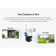 VSTARCAM smart κάμερα CS622DR, dual lens, 3MP, WiFi, PTZ, SD, IP66