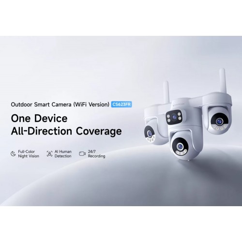 VSTARCAM smart κάμερα CS623FR, four-lens, 2MP, WiFi, PTZ, SD, IP66