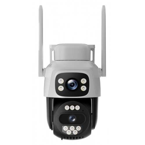 VSTARCAM smart ηλιακή κάμερα AG622DR, dual lens, 2MP, 4G, PTZ, SD, IP66