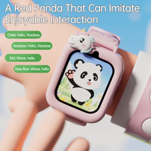 WOWKIDS παιδικό smartwatch K90, 1.83" IPS, με κάμερα, μωβ