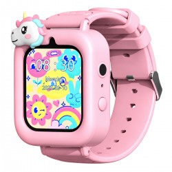 WOWKIDS παιδικό smartwatch K90, 1.83" IPS, με κάμερα, ροζ