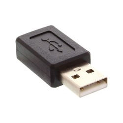 POWERTECH αντάπτορας USB σε USB Mini CAB-U111, 480Mbps, μαύρος