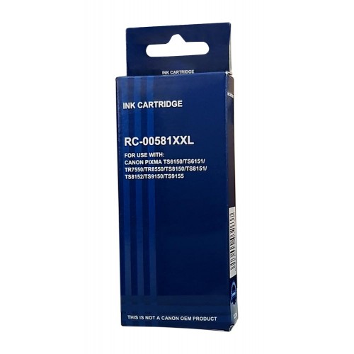 Συμβατό InkJet για Canon, 581XXL, 13ml, κίτρινο