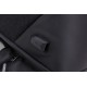 ARCTIC HUNTER τσάντα πλάτης B00208 με θήκη laptop 15.6", λουκέτο TSA, 24L, γκρι