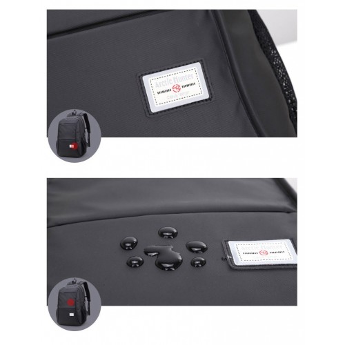 ARCTIC HUNTER τσάντα πλάτης 20005 με θήκη laptop 15.6", 26L, μαύρη