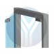 YLI ELECTRONIC Βάση U MBK-280UL για τοποθέτηση ηλεκτρομαγνήτη 280kg