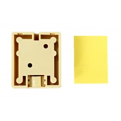 POWERTECH Πρίζα τηλεφώνου CAB-T027, RJ11 6p4c, μπεζ