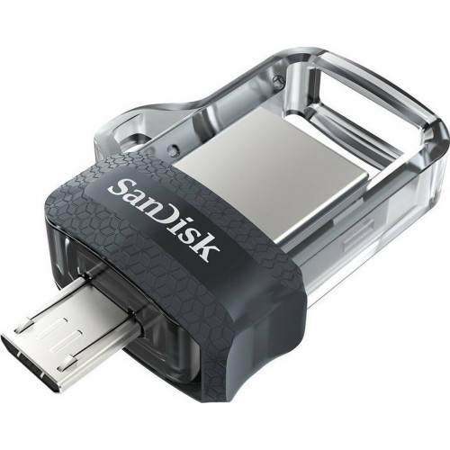 Sandisk Ultra Dual Drive M3.0 32GB USB 3.0 Stick  USB-A & micro USB-B Black